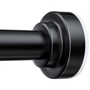 LunaLulinlk No Drill Telescopic Shower Curtain Rod | 26-76" Adjustable Spring Tension Rod with Anti-Skid Design - 1 of 4