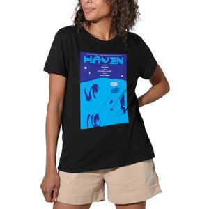 Women's Star Trek Tng Season 1 Episode 11 Loose T-Shirt Black - 1 of 4