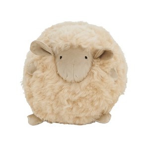 Saro Lifestyle Wooly Warmth Baby Lamb Poly Filled Throw Pillow - 1 of 3