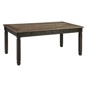 Tyler Creek Rectangular Dining Room Table Brown/Black - Signature Design by Ashley