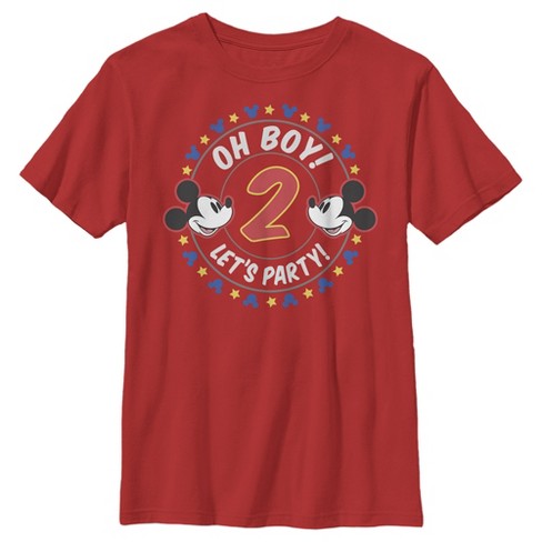 Mickey mouse best sale birthday shirt 2