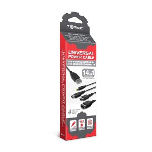Tomee Universal Power Cable for New 2DS XL/ New 3DS/ New 3DS XL/ 2DS/ 3DS XL/ 3DS/ DSi XL/ DSi/ DS Lite/ DS/ GBA SP/ PSP 3000/ PSP 2000/ PSP 1000 - 1 of 2