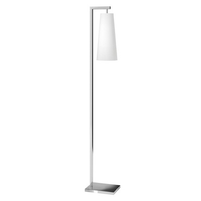 Hudson and Canal 71" Tall Floor Lamp with Fabric Shade