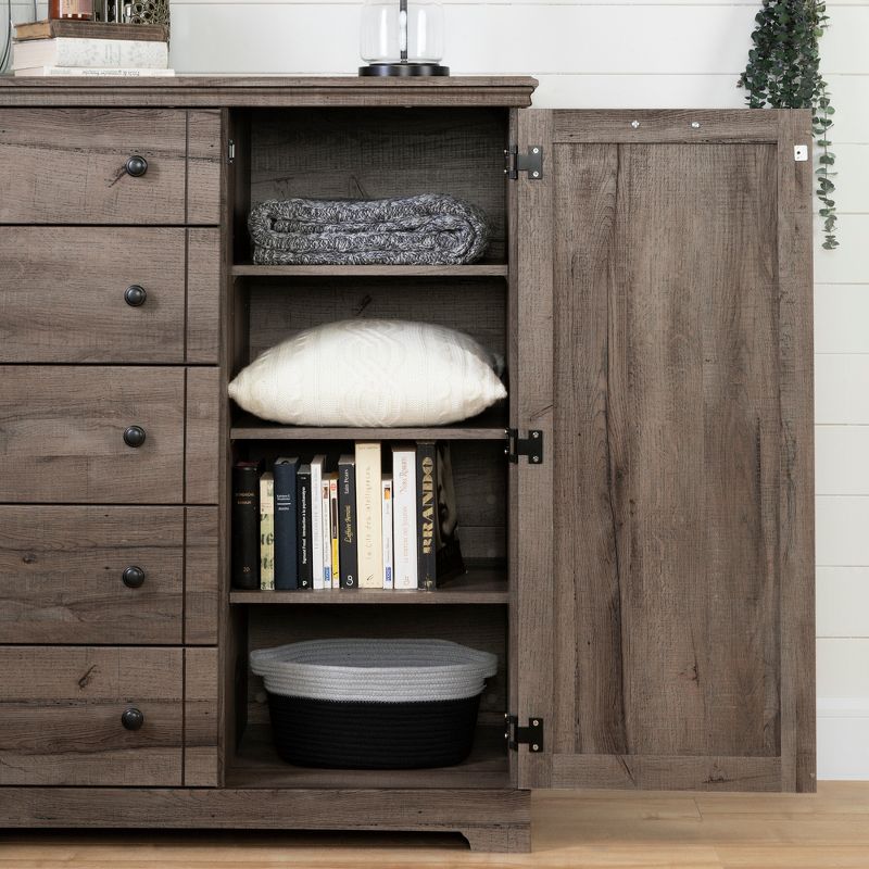 Avilla Door Chest with 5 Drawers - South Shore, 6 of 12