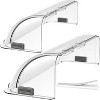 Adjustable Magnetic Heat and Air Deflector for Vents, Sidewall, and Ceiling Registers, 2 Pack - 3 of 4