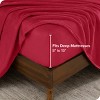 Velvety Soft Microplush Fleece Sheet Set by Bare Home - image 4 of 4