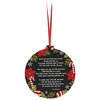Dicksons Christmas Candy Cane Red and Black 4 Inch Wood Hanging Christmas Ornament - 2 of 2