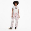 Women's Cherry Coke Graphic Lounge Pants - Gray - 3 of 3
