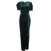 Quiz Women's Velvet Maxi Dress With Puff Sleeves - 4 of 4