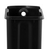 Stainless Steel Step Pedal Trash Can, 6 Liter (1.6 Gallon) Bathroom Garbage Bin with Lid, Automatic Lowering & Soft Closing - 3 of 4