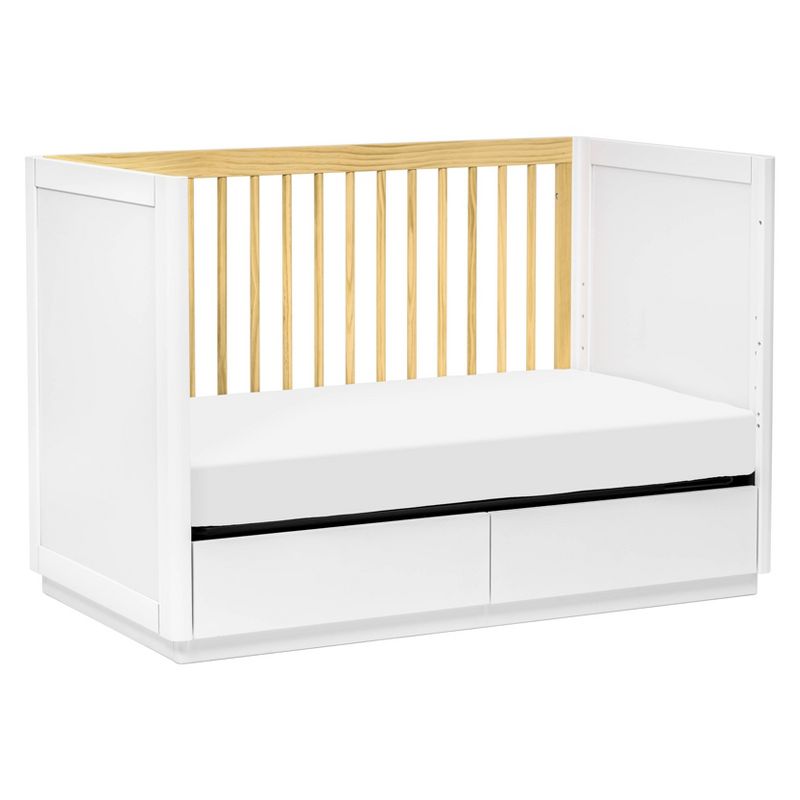 Babyletto Bento 3-in-1 Convertible Storage Crib with Toddler Bed Conversion Kit and Drawers, 4 of 8