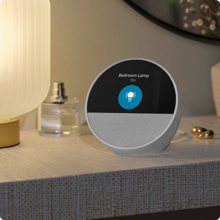 Amazon Echo Spot, Smart Alarm Clock with Vibrant Sound and Alexa (2024 Release), 6 of 7