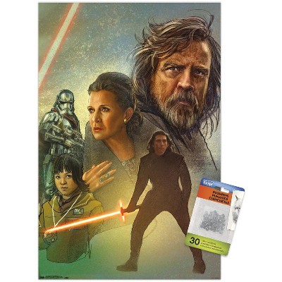 Star Wars The Last Jedi Movie Painting Wall Art Home Decor - POSTER 20x30