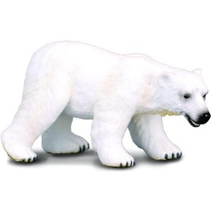Breyer Animal Creations CollectA Wildlife Collection Miniature Figure | Polar Bear - 1 of 3