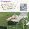Karl Home 3FT. Patio Aluminium Folding Table - 4 of 4