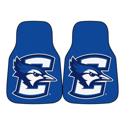 NCAA Creighton Bluejays Carpet Car Mat Set - 2pc