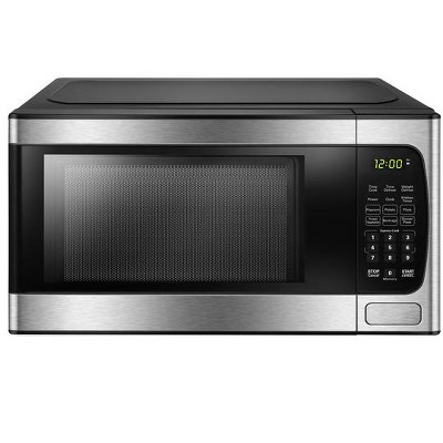 Danby .9 cu Ft. Countertop Microwave in Stainless Steel