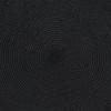 Design Imports Black Indoor/Outdoor Round Placemat Set/6 - 4 of 4