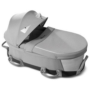 Portable Baby Bassinet with Canopy and Travel Handles - 1 of 3