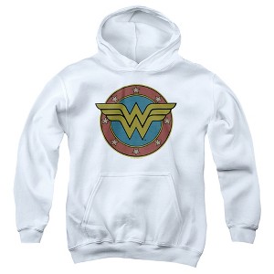 Boys’ DC WW Vintage Emblem Hooded Sweatshirt - 1 of 4