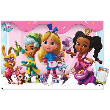 Trends International Disney Alice's Wonderland Bakery - Group Unframed Wall Poster Prints