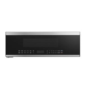 Midea 1.2 Cu. Ft. 30in Slim Over-the-Range Microwave with Sensor Cooking (Stainless SteeL) - 1 of 4