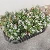 Gulches Raised Garden Bed Outdoor, Oval Large Metal Raised Planter Bed for for Plants, Vegetables, and Flowers - Black - 3 of 4
