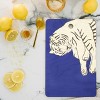 Emanuela Carratoni Painted Tiger Cutting Board Rectangle -Deny Designs - 2 of 3