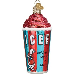 Old World Christmas Icee Blown Glass Holiday Ornament - 1 of 4