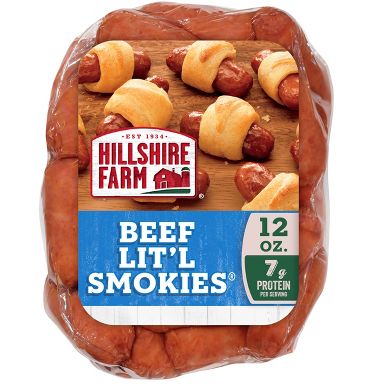 Hillshire Farm Beef Lit'l Smokies Smoked Sausage - 12oz