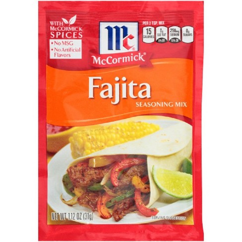 Mccormick Fajitas Mix 1.12-oz. : Target