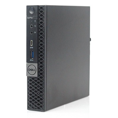 Dell OptiPlex 5060 Micro DT, Intel Pentium Gold G5500T, 8GB, 256GB, W10P - Manufacturer Refurbished