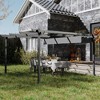 Outsunny 13' x 13' Retractable Pergola Canopy, Aluminum Outdoor Pergola for Garden, Patio, Backyard, Deck - 2 of 4