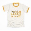Simply Sage Market Little Honey On The Way Ringer Tee - 2 of 4