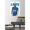 Trends International NFL Detroit Lions - Aidan Hutchinson Feature Series 25 Unframed Wall Poster Prints - 2 of 4