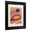 Trademark Fine Art - Rosi Feist  Tennis 80s Matted Framed Art - 3 of 4
