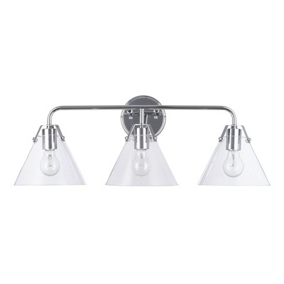 4 light chrome on sale vanity light