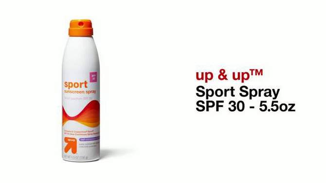 Sport Spray SPF 30 - 5.5oz - up &#38; up&#8482;, 2 of 7, play video