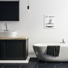 Stupell Industries Elephant Bathroom Humor Get Naked Phrase Animal Tub - 2 of 4
