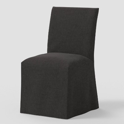 Replacement Slipcover Only for Kay Dining Chair in Performance Textured Weave Caviar - Threshold™