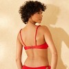 Women's Shiny Ribbed Underwire Bikini Top - Wild Fable™ - 2 of 3