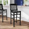 Flash Furniture HERCULES Series Finished School House Back Wooden Restaurant Barstool - 2 of 4