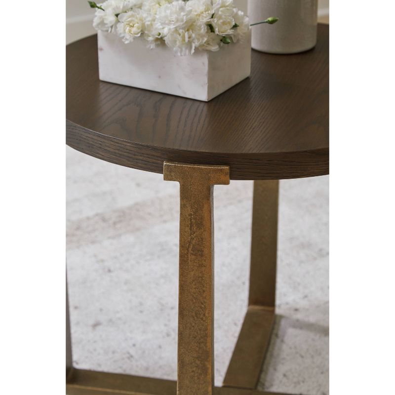 Balintmore End Table Metallic Brown/Beige - Signature Design by Ashley, 5 of 6