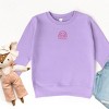 The Juniper Shop Embroidered Choose Joy Rainbow Toddler Sweatshirt - 2 of 4