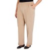 Alfred Dunner Women's Classic Corduroy Elastic Waist Short Length Pant - 3 of 4