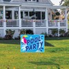 Beistle Plastic Pool Party Yard Sign, 11.5" x 15.5", (1/Pkg) Multicolored - 2 of 4