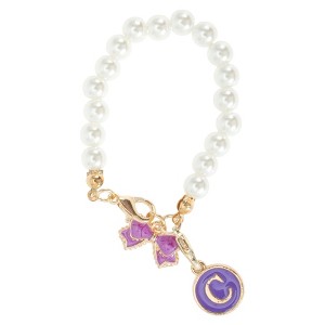 Unique Bargains Pearl Chain Bow Water Cup Pendant 1 Pc - 1 of 4