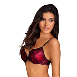 Women's Lace Detail Push Up Bra - LASCANA - 1 of 4