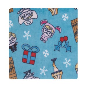 NoJo Warner Bros. A Christmas Story Blue, White, and Red Super Soft Holiday Baby Blanket - 1 of 4