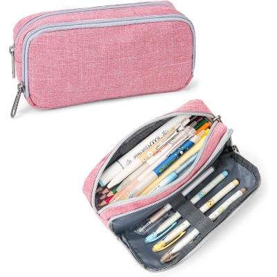 Paaaawaters Pencil Case Large Capacity Pencil Pouch Aesthetic Pencil Box for Office Stationery Organizer